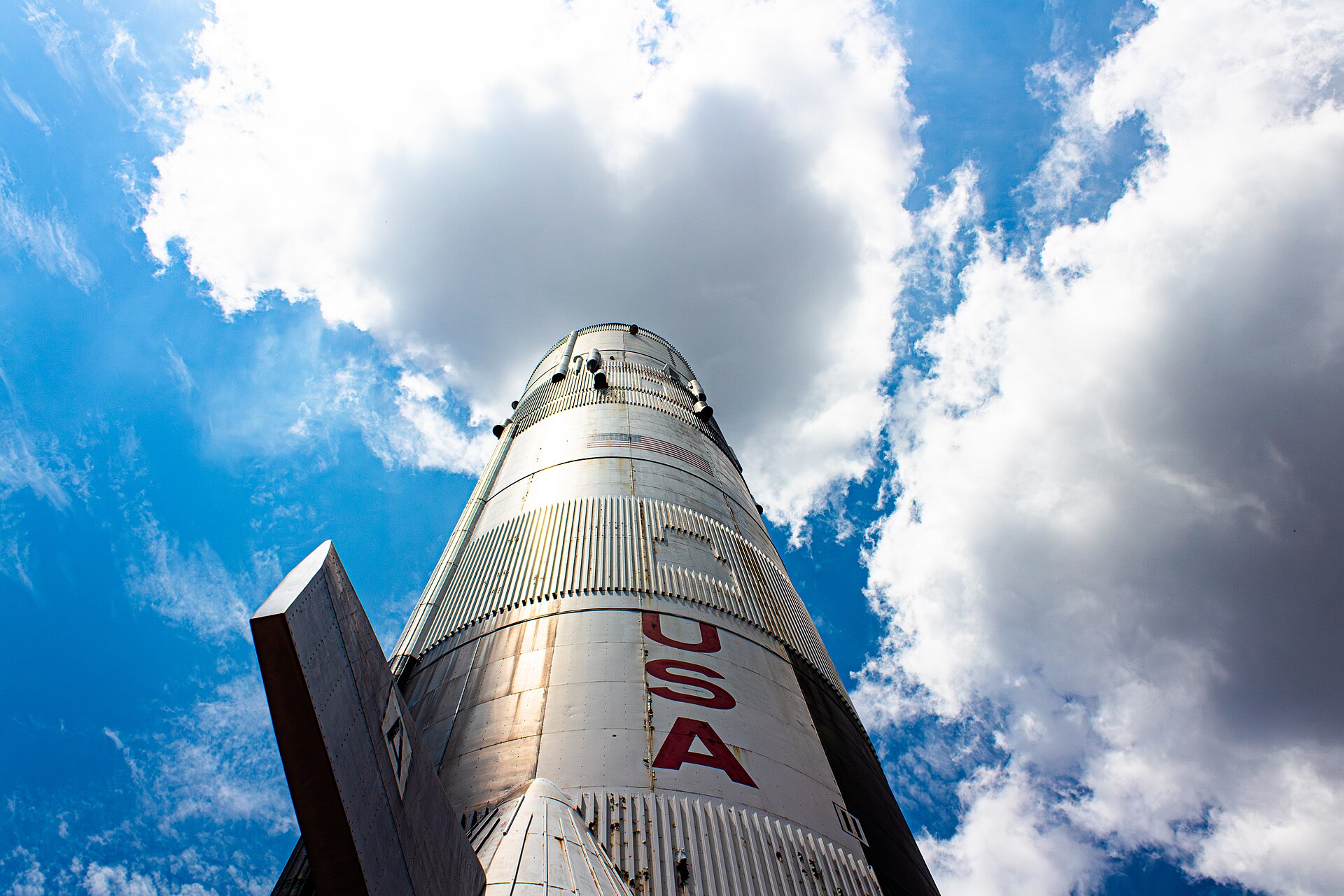 Saturn V replica at the U.S. Space and Rocket Center in Huntsville